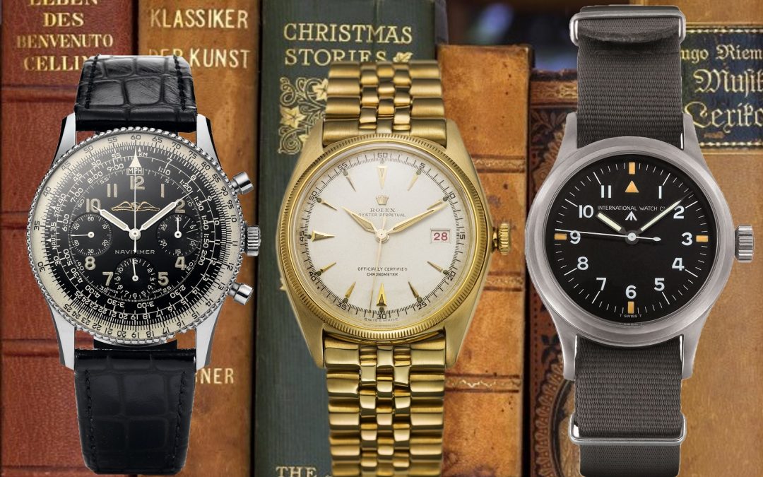 Erfolgsmodelle von Breitling, Rolex und IWCDie Rolex Datejust, IWC Mark 11 und Breitling Navitimer sind 3 echte Uhrenklassiker