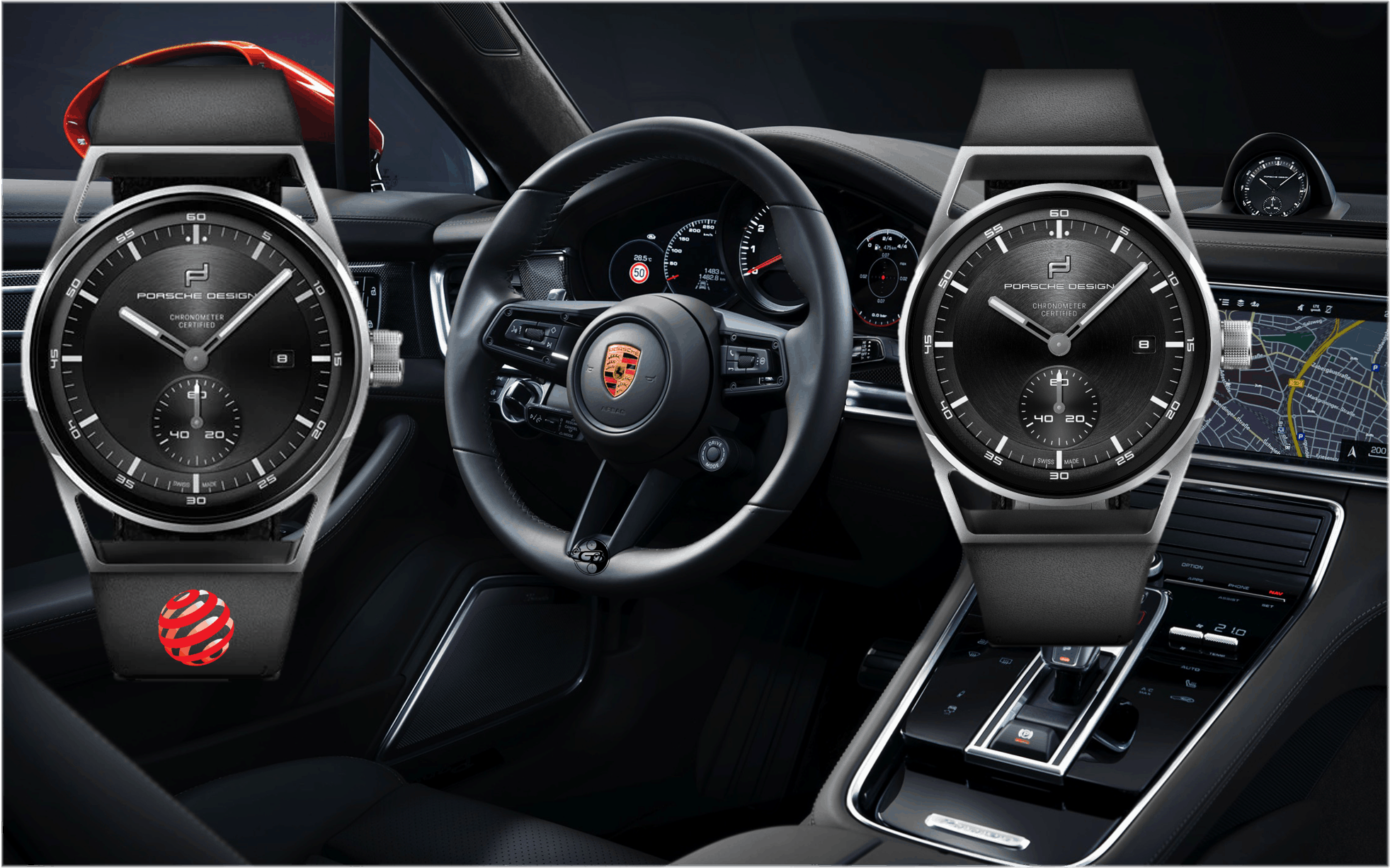 Porsche Design Sport Chrono Subsecond: Die Uhr zum Auto