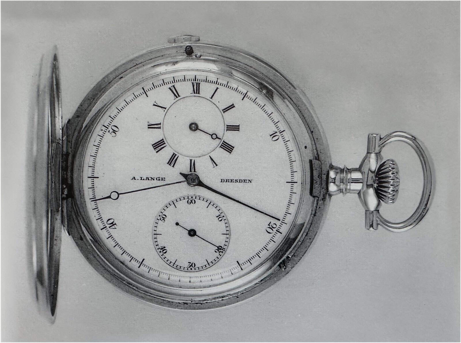 A. Lange Dresden Chronograph 1870 (Auktionen Dr. Crott)