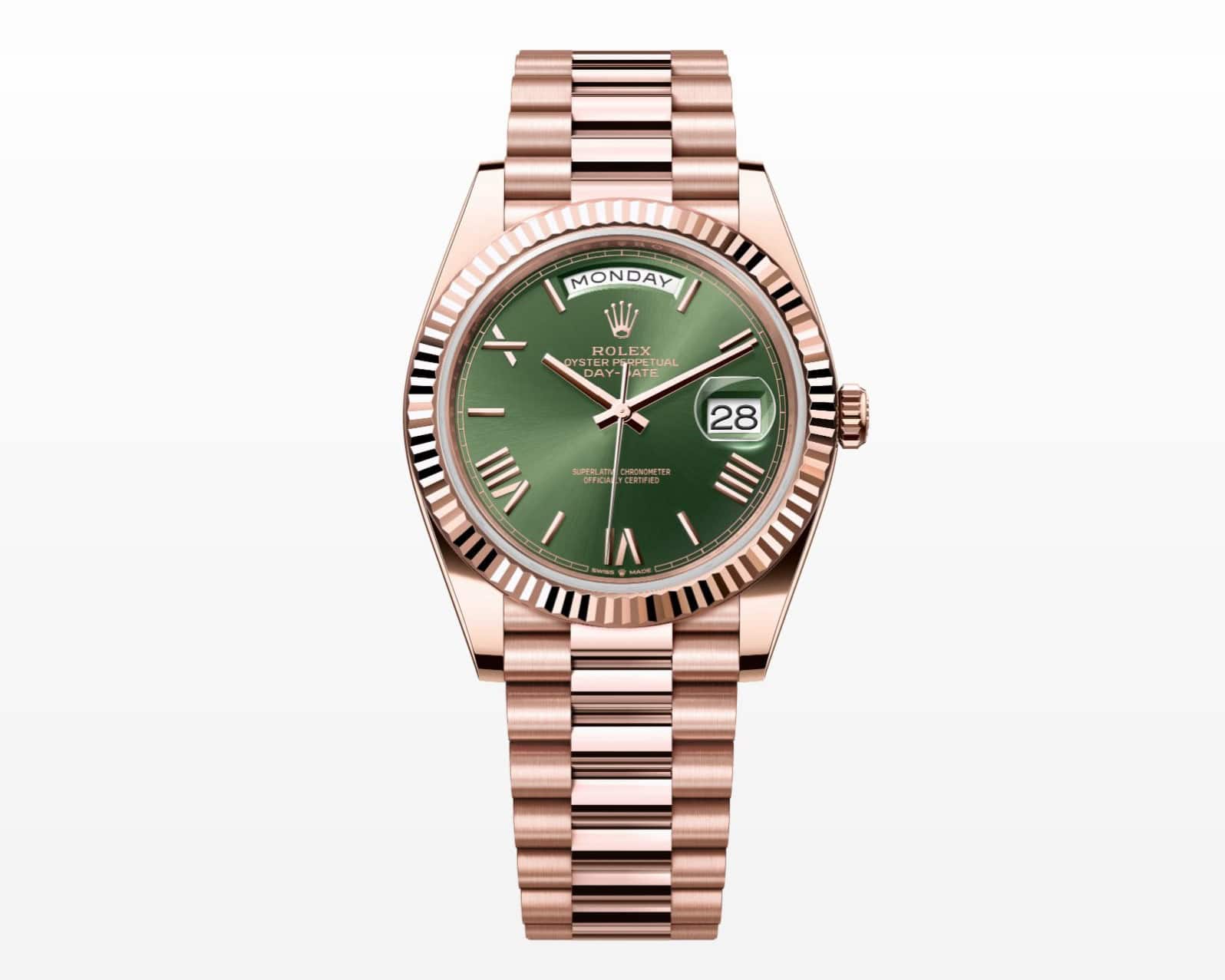 Rolex Day-Date Everose mit President-Armband in Roségold 44.200 €