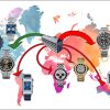 Vergleich der Regionen zeigt sinkende Schweizer Uhrenexporte