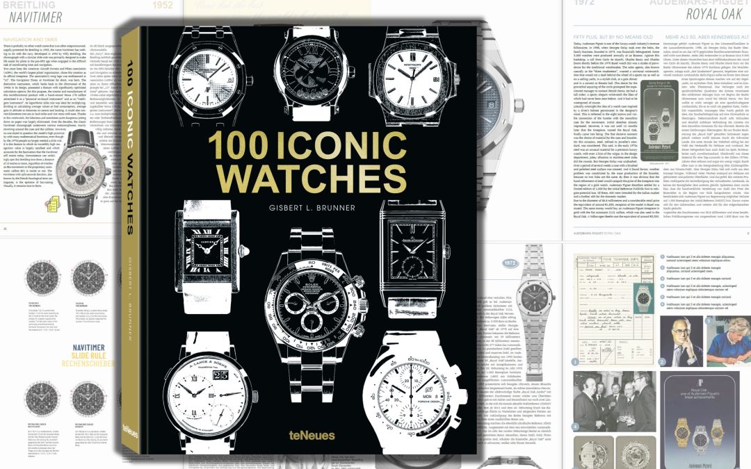 Neuer Uhrenbildband Iconic Watches100 Iconic Watches: Das Who is Who der Uhrenmarken in einem Buch