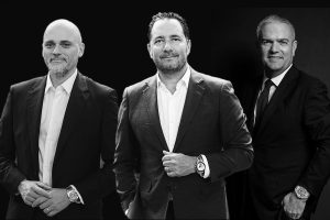 Atoine Pin CEO TAG Heuer, Julien Tornare CEO Hublot und Ex-Hublot CEO Ricardo Gudadalupe