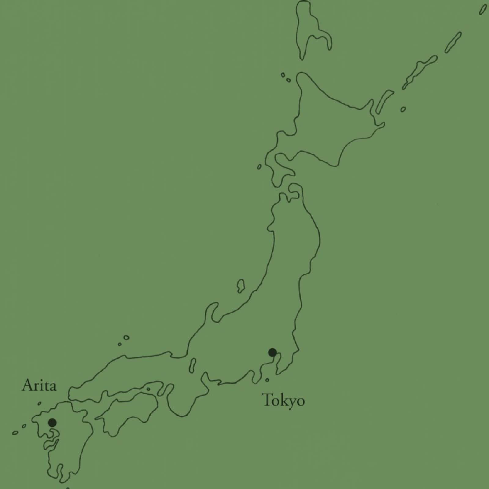 Karte Japan Tokio - Arita