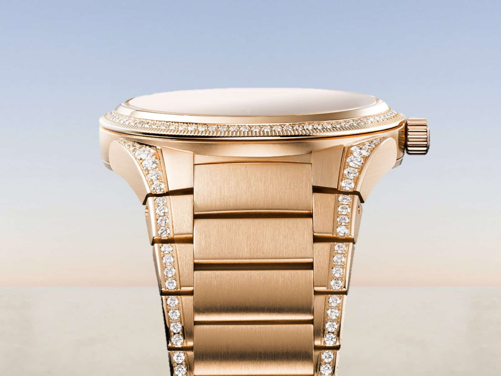 Parmigiani Fleurier Tonda PF Automatic 36mm Sand Gold Roségold mushroom