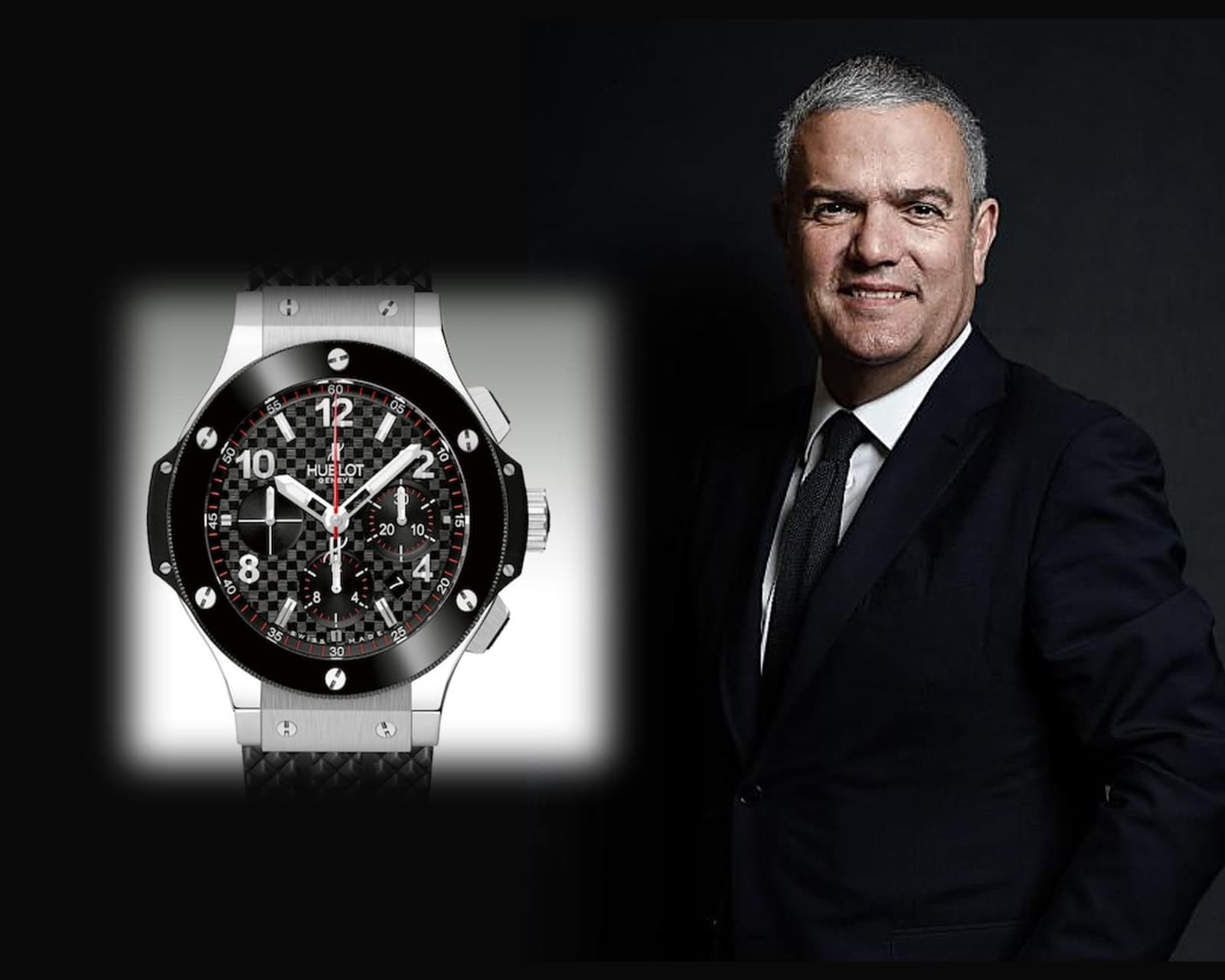 Ricardo Guadalupe Ex-Hublot CEO und die erste Hublot Big Bang aus dem Jahr 2005