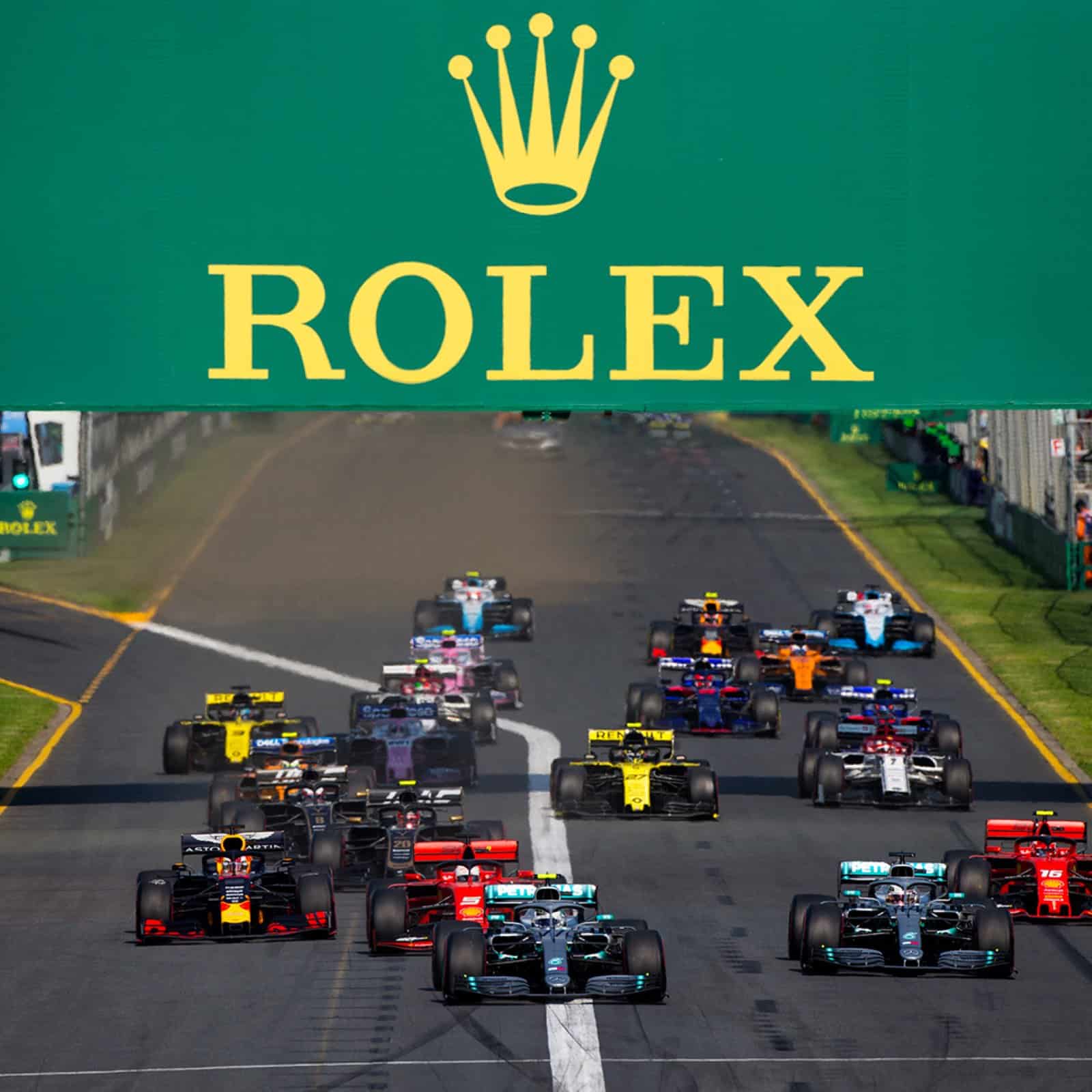 Rolex Partner und Sponsor der Formel 1