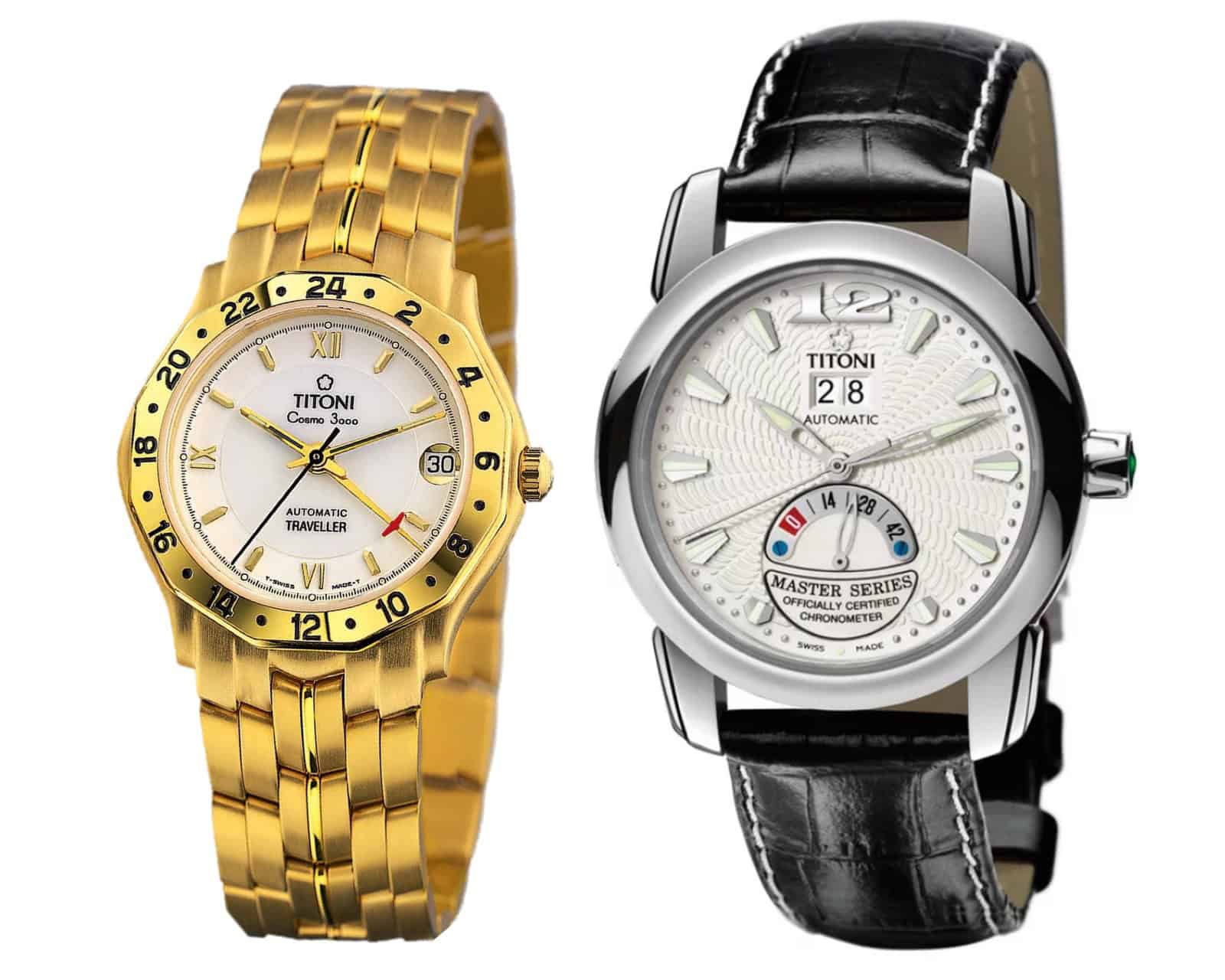 Titoni Cosmo 4000 von 1994 und Titoni Master Chronometer 2006 mit COSC Siegel