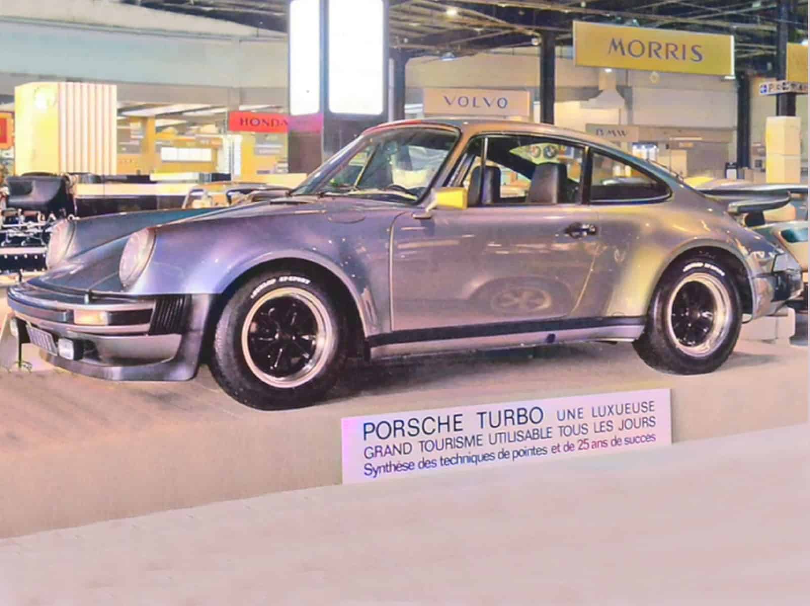 Porsche 911 Turbo 1974 am Pariser Automobilsalon