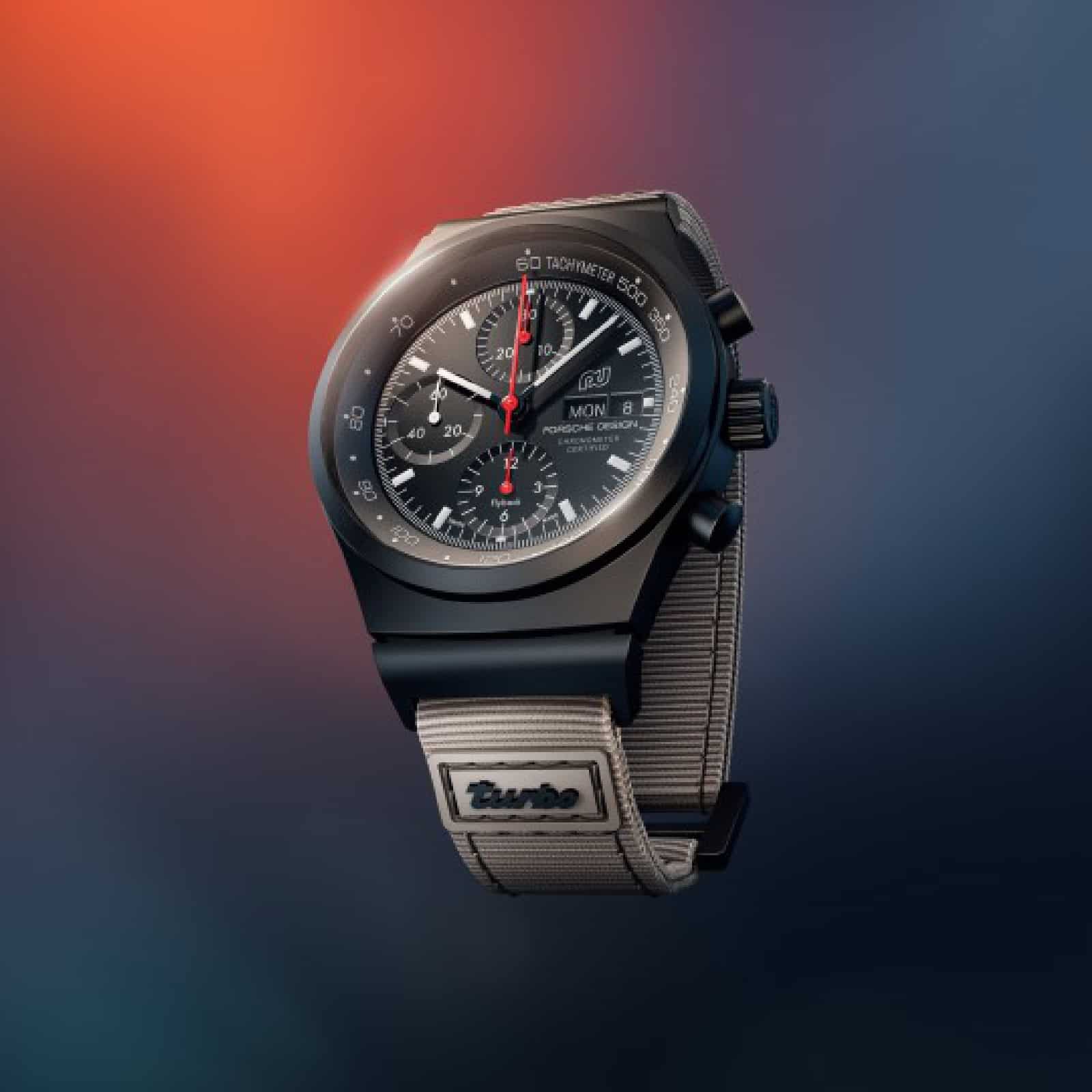 Porsche Design Chronograph 1 – 50 Jahre 911 Turbo Edition Textilband