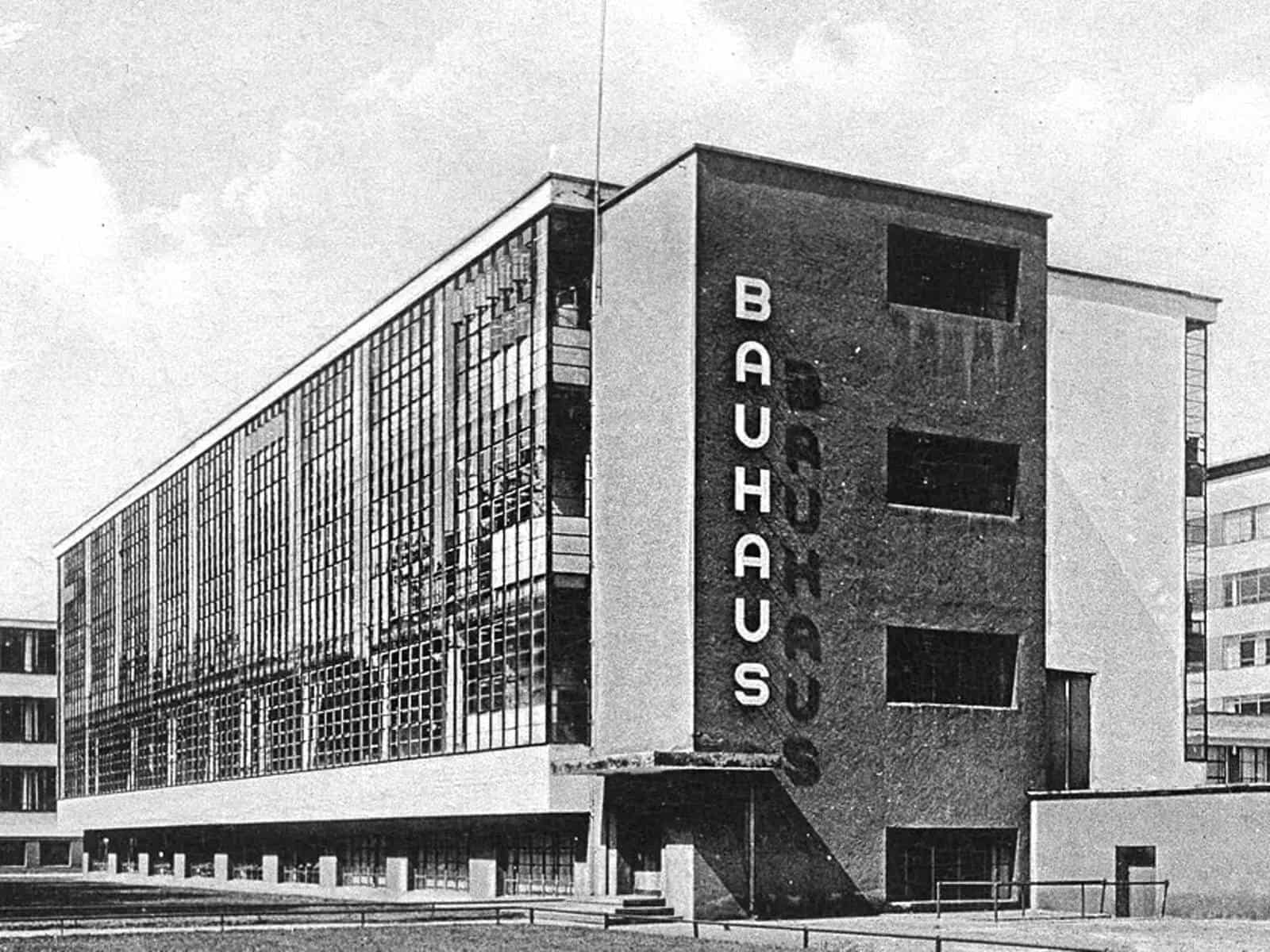 Bauhaus Dessau, Entwurf Walter Gropius, 1925