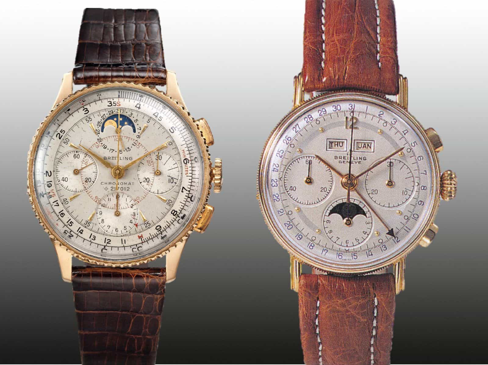 Breitling Chronomat Mondphase und Datora mit einfachem Vollkalender