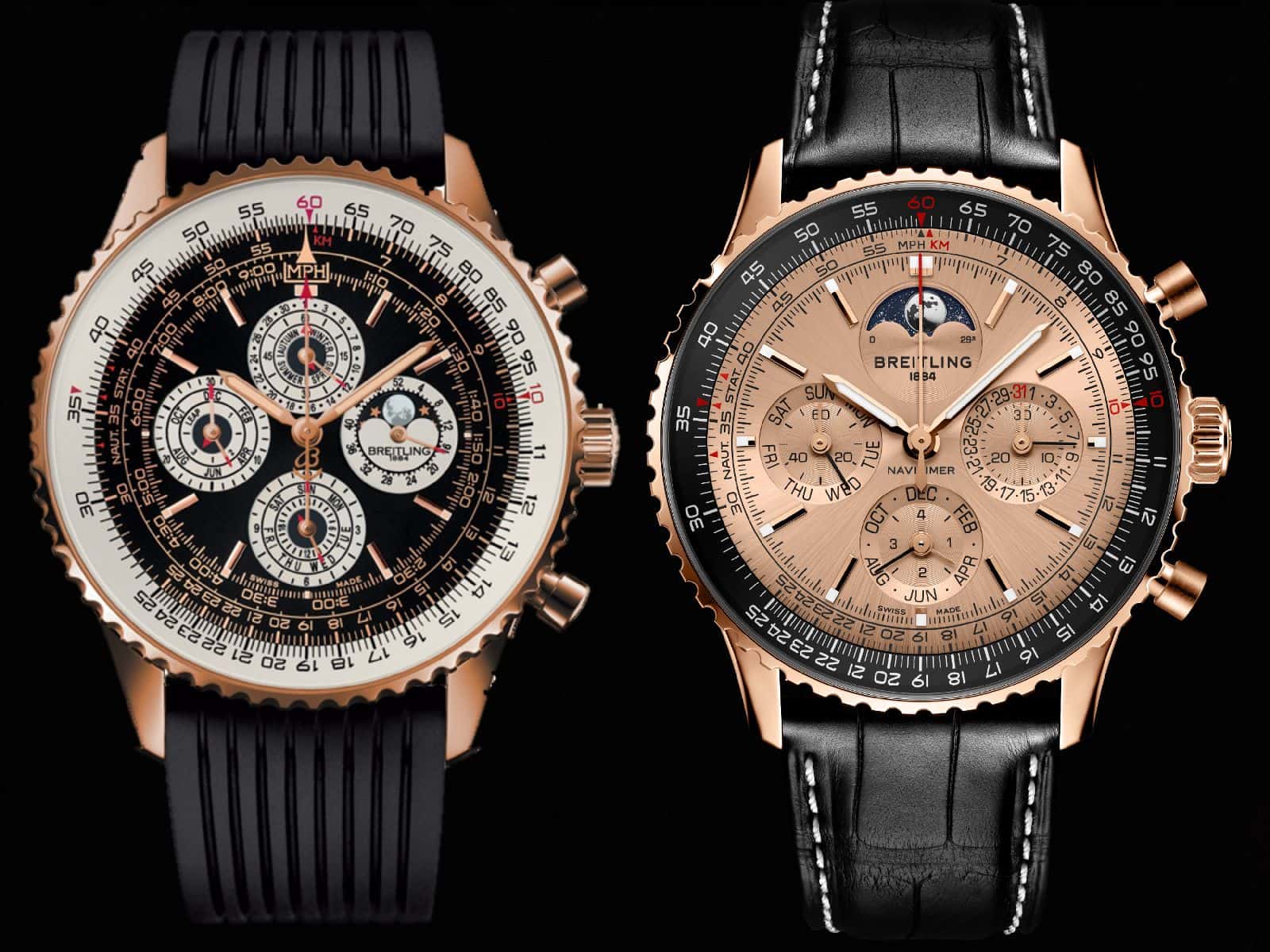 Breitling Navitimer Perpetual Calendar und Navitimer B19 Chronograph 43 Perpetual Calendar