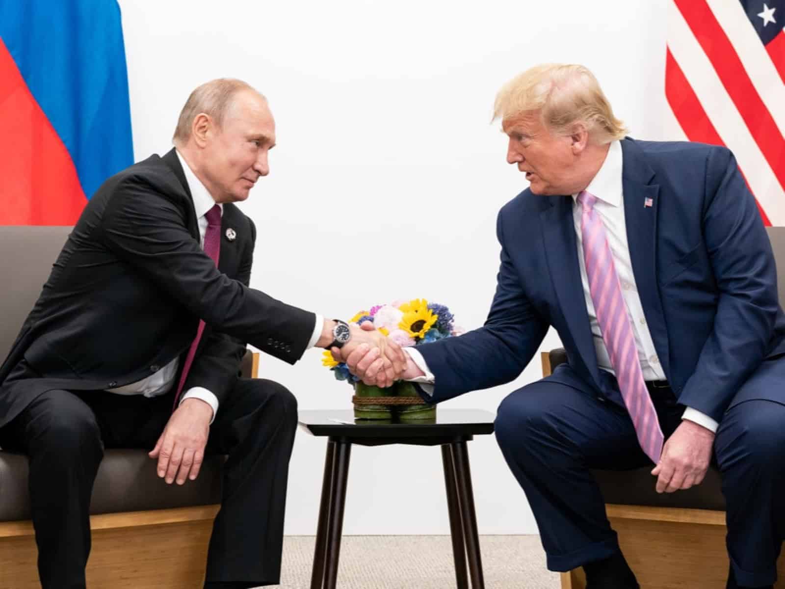 Donald Trump mit Wladimir Putin mit Blancpain Bild CC