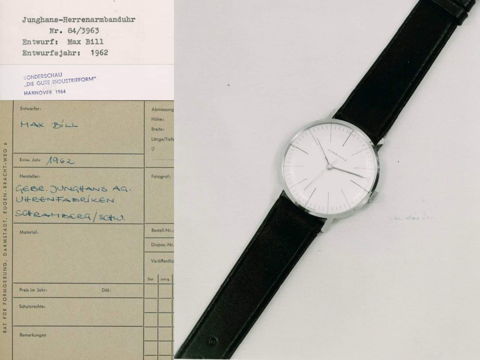 Junghans Max Bill Referenz 84/3963 - 1962