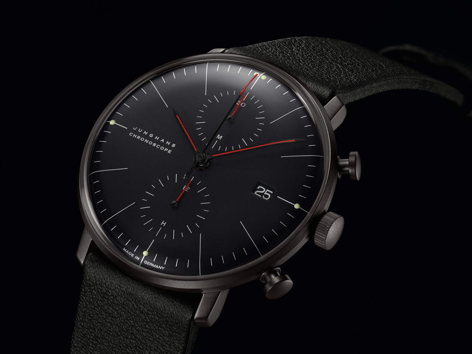 Junghans max bill Chronoscope Bauhaus