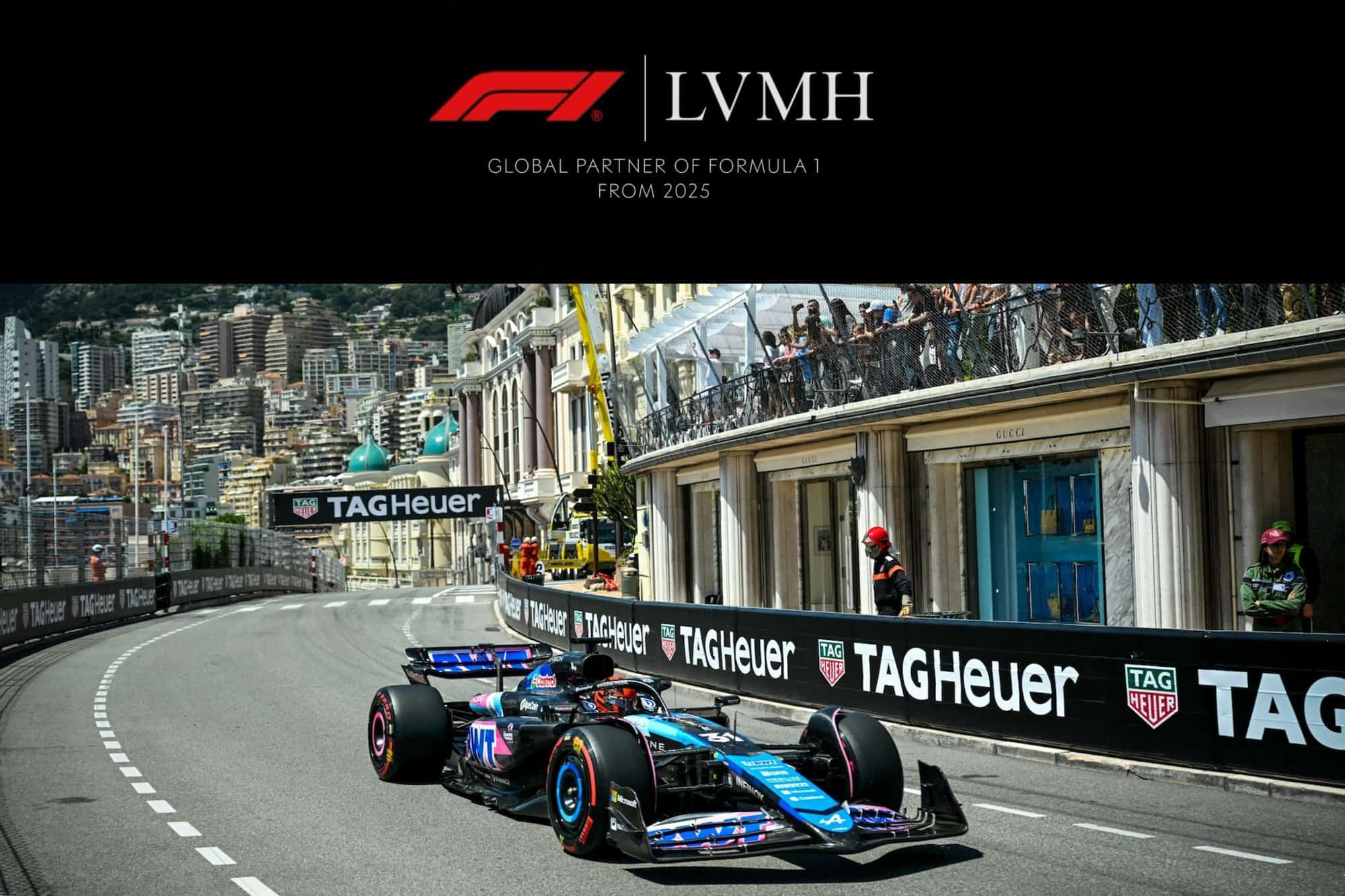 LVMH wird Partner der Formel 1 und eröffnet TAG Heuer neue Möglichkeiten