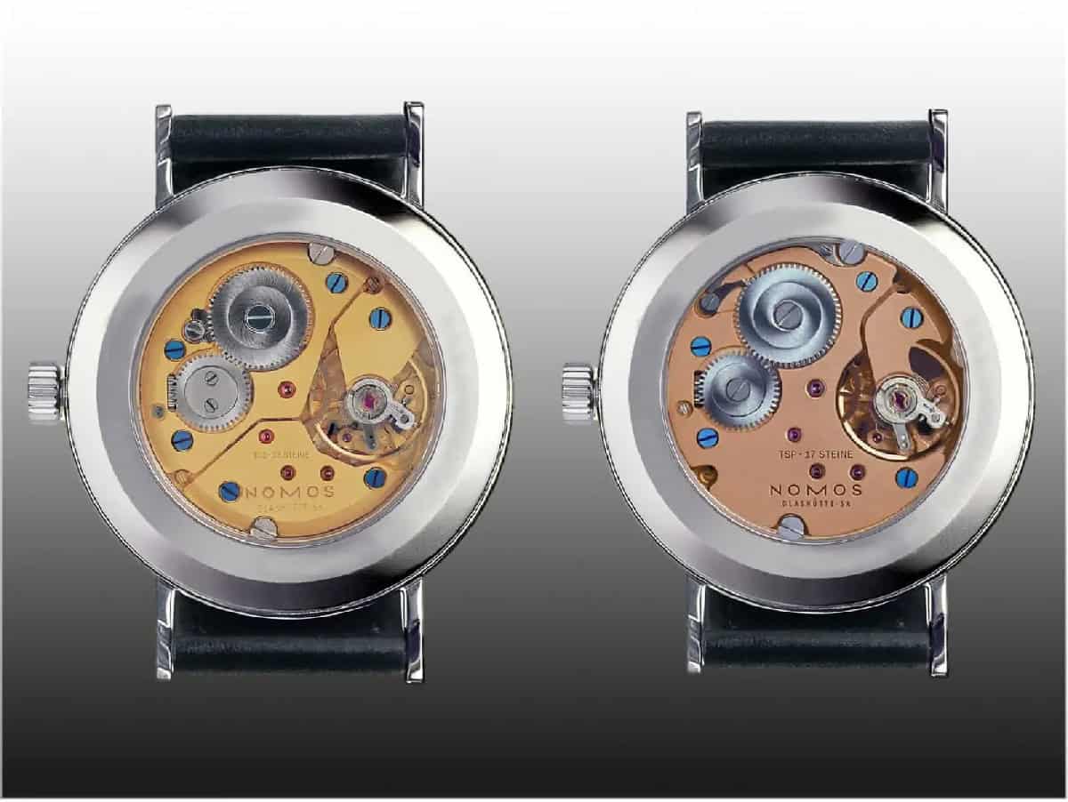 Nomos Kaliber TSD und TSP